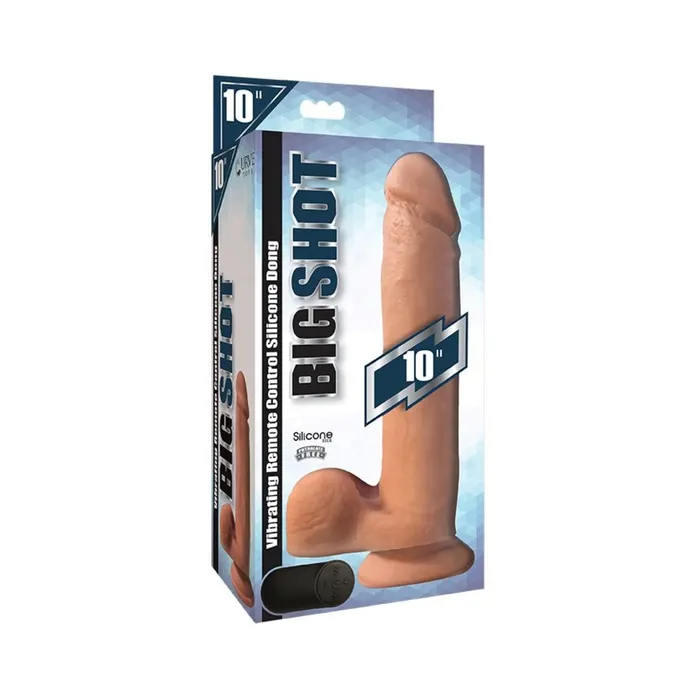 Big Shot Sili Vibe Dong wBalls Lite 10i Fairvillacom Dildos