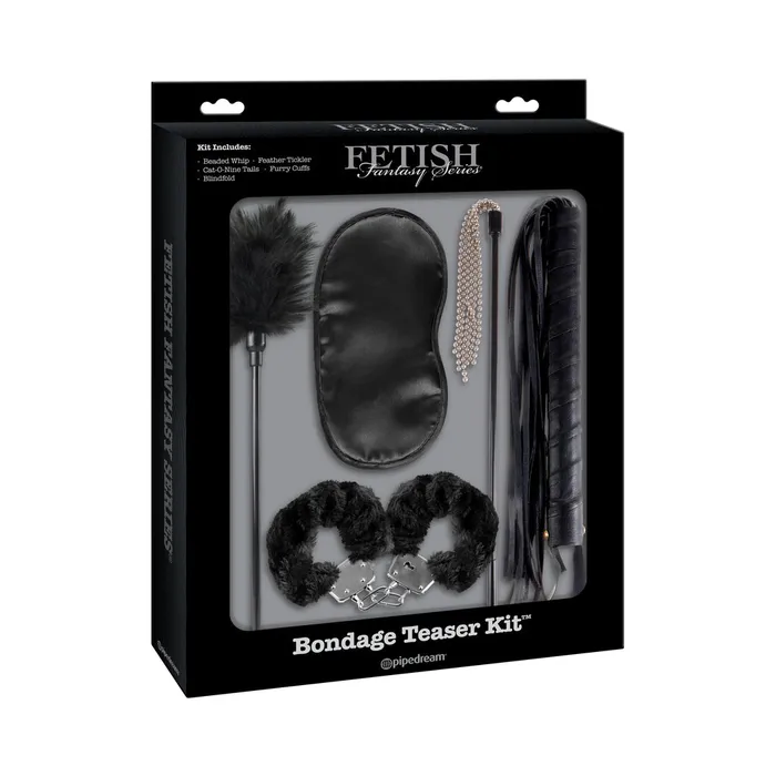 Couples Fetish Fantasy Limited Edition Bondage Teaser Kit Black Fairvillacom