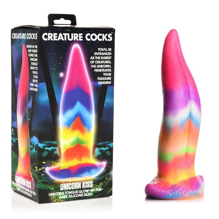 Creature Cocks 21 cm Unicorn Kiss Silicone Fantasy Dildo ShhhWndsr Female Sex Toys