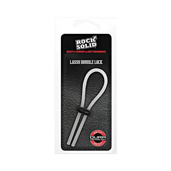 Dildos Fairvillacom Rock Solid The Lasso Double Lock Adjustable Translucent