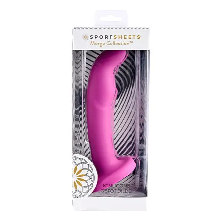 Dildos Sportsheets Tana 8 Silicone G Spot Dildo Pink Fairvillacom