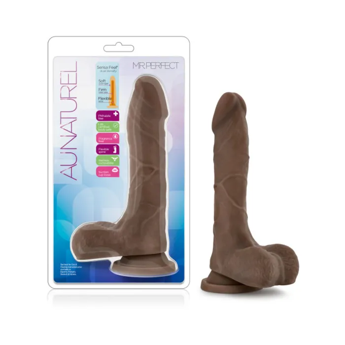 Fairvillacom Dildos Blush Au Naturel Mister Perfect Chocolate