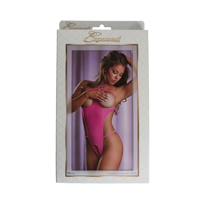 Fairvillacom Vibrators Ms Mesh Cupless Crotchless Teddy Pi Lx