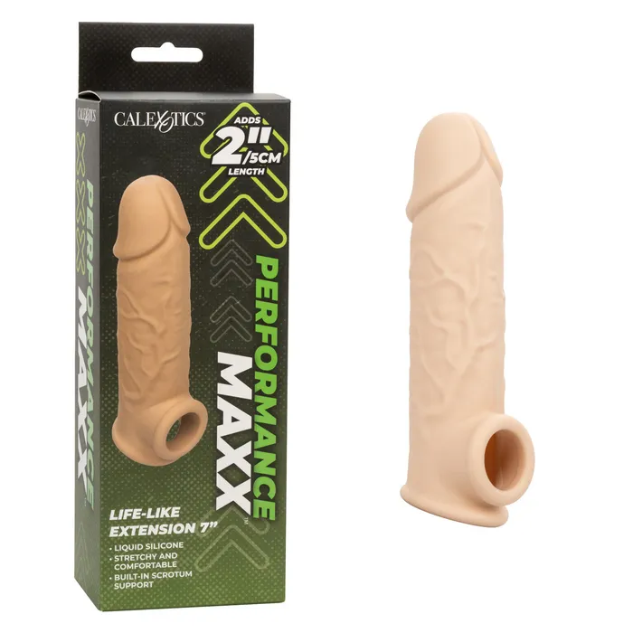 Peform Maxx Life Like Extension 7 Ivory Fairvillacom Male Sex Toys