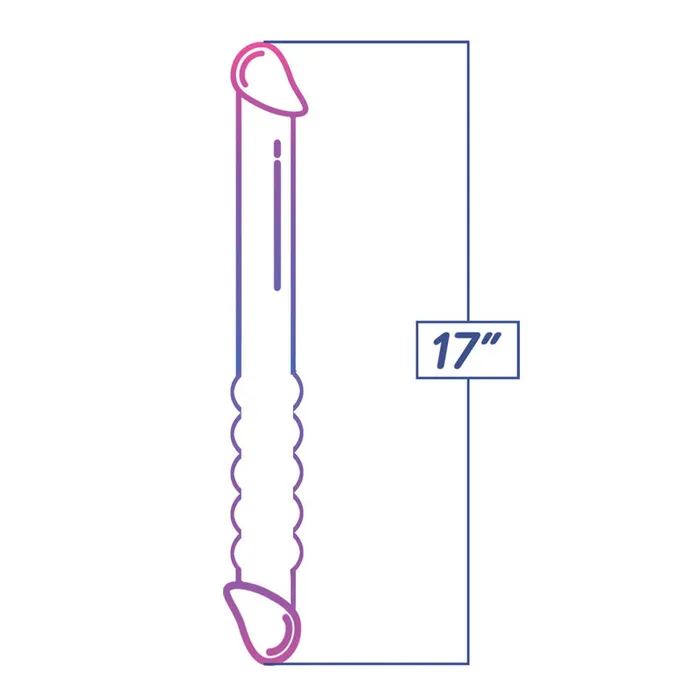 Shades 17 Jelly TPR Double Dong VioletBlue 44 cm Double Dong ShhhWndsr Dildos Shades 17 Jelly TPR Double Dong VioletBlue 44 cm Double Dong ShhhWndsr Dildos