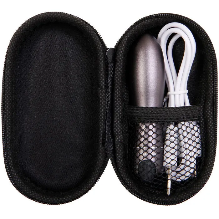 ShhhWndsr Female Sex Toys Evolved TravelGasm Gray 9 cm USB Rechargeable Bullet with Travel Case ShhhWndsr Female Sex Toys Evolved TravelGasm Gray 9 cm USB Rechargeable Bullet with Travel Case