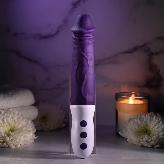 ShhhWndsr Vibrators Evolved PLUM THRUST Dildo ShhhWndsr Vibrators Evolved PLUM THRUST Dildo
