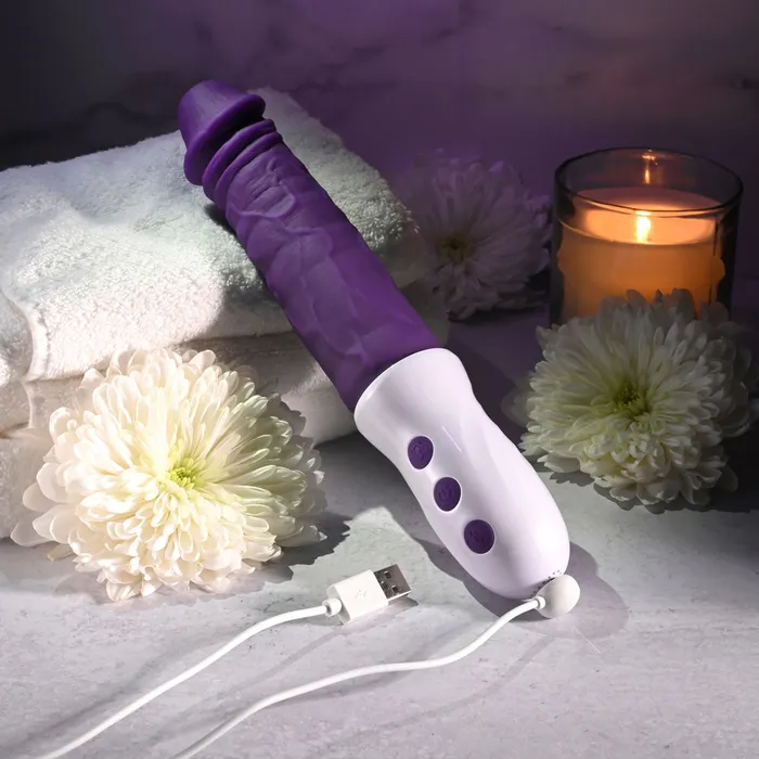 ShhhWndsr Vibrators Evolved PLUM THRUST Dildo ShhhWndsr Vibrators Evolved PLUM THRUST Dildo