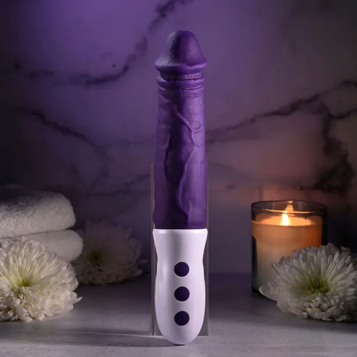 ShhhWndsr Vibrators Evolved PLUM THRUST Dildo ShhhWndsr Vibrators Evolved PLUM THRUST Dildo