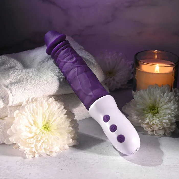 ShhhWndsr Vibrators Evolved PLUM THRUST Dildo ShhhWndsr Vibrators Evolved PLUM THRUST Dildo