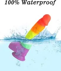 Dildos 69 Vibrations Kenya Pride Rainbow Dildo