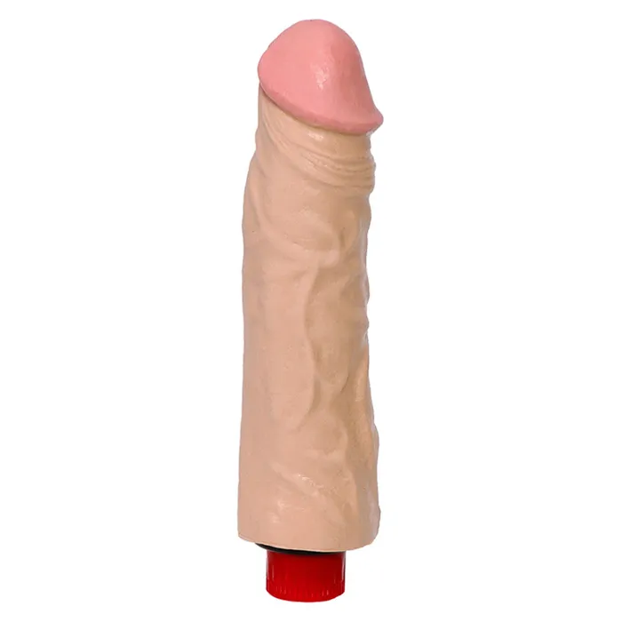 Dildos Doc Johnson The Naturals Heavy Veined 8 Inch Vibrating Dong Thick