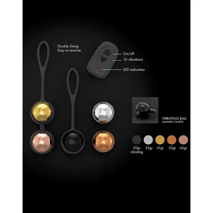 Dildos Dorcel Training Balls Remote Controlled Geisha Balls Dorcel