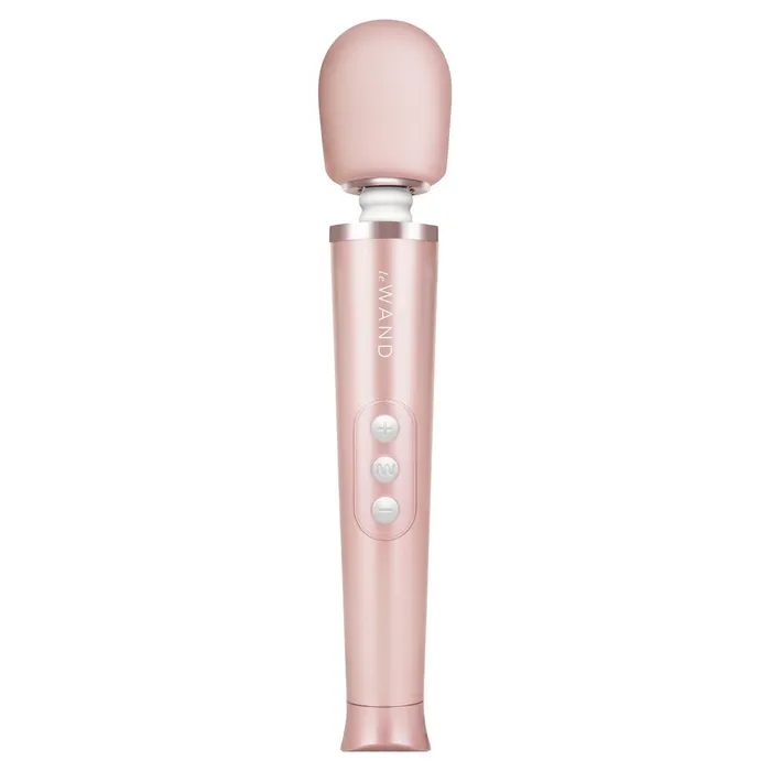 Le Wand Vibrators Le Wand Petite Gold Travel Rechargeable Wand