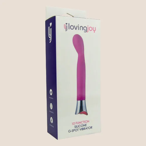 Loving Joy Vibrators Loving Joy 10 Function GSpot Vibrator Purple