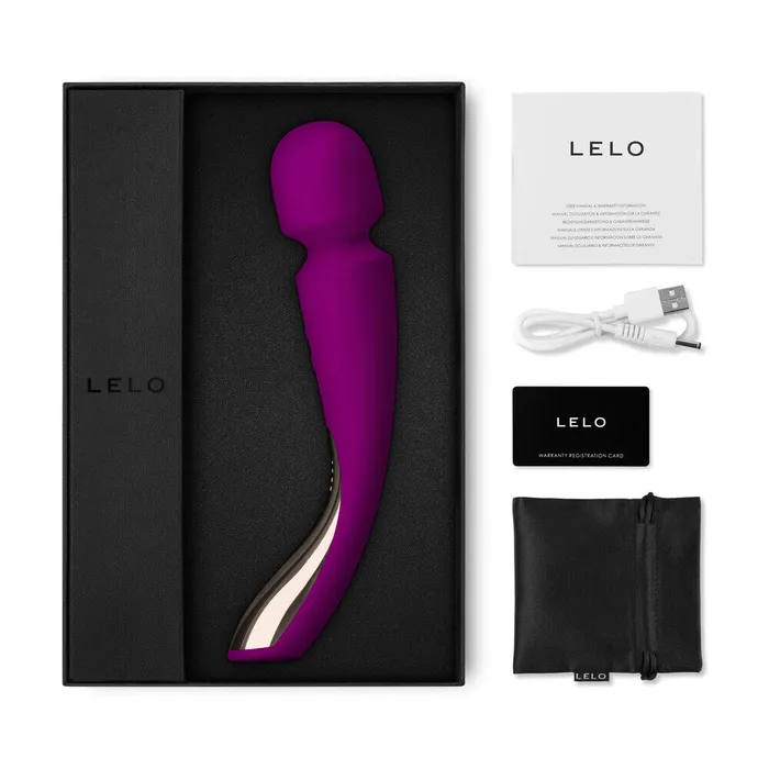 Vibrators Lelo Lelo Smart Wand 2 Med Deep Rose
